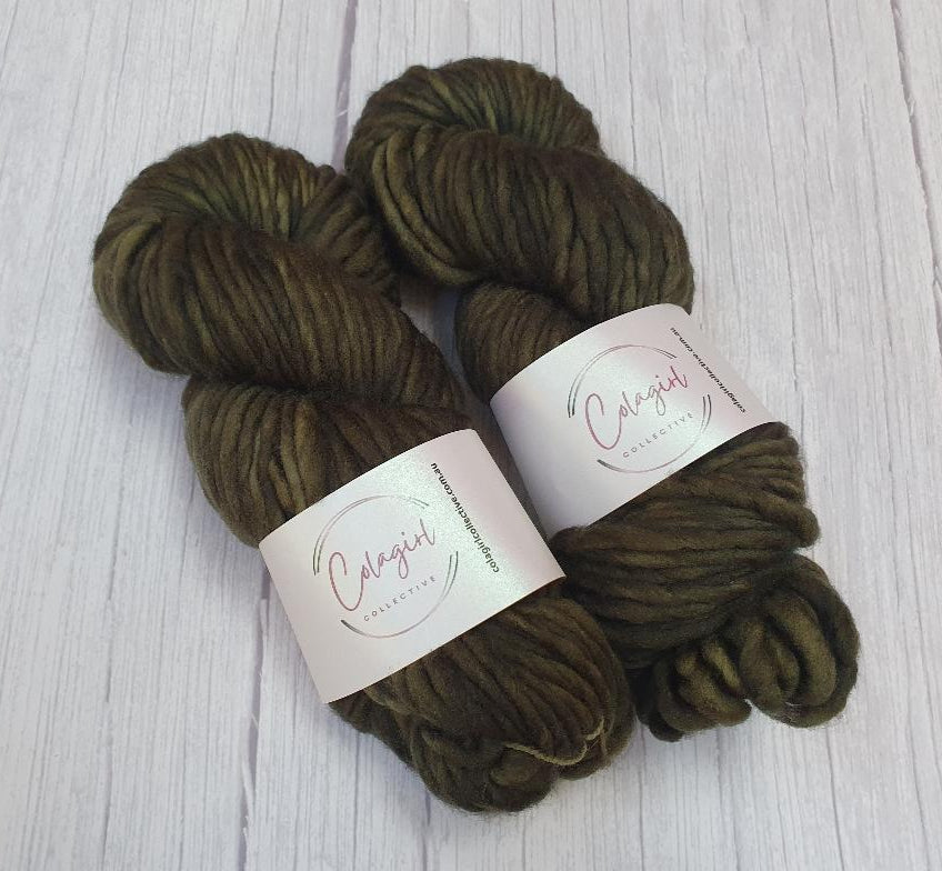 Gloria Super Chunky 100% Merino 'Olive Grove'