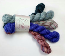 Load image into Gallery viewer, Ponytail Mini Skein Set 5x20g Swagman 4ply/Fingering #19