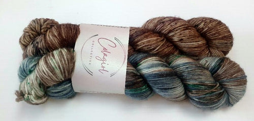 Pas De Deux 2 x 50g Swagman 4ply/Fingering Sets 'Morning Coffee & Oakwood'