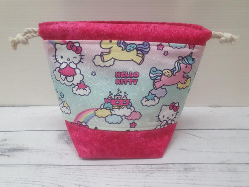 Draw String Project Bag Small - Hello Kitty