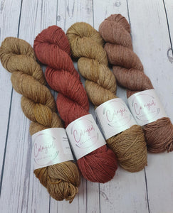 Bendigo Project-4 Winds Scarf-Autumn Tones