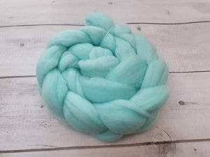 Hand Painted Roving Victorian Merino-Nelly