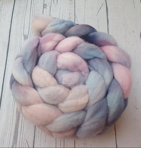 Hand Painted Roving Merino-Ophelia
