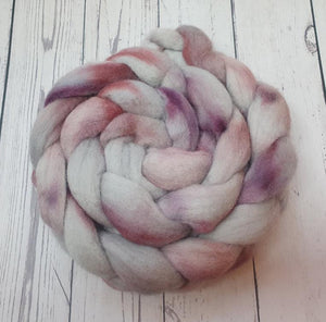 Hand Painted Roving Merino/Corriedale-Imogen