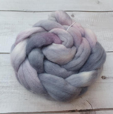 Hand Painted Roving South Australian Merino/Corriedale-Natalie