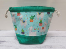 Load image into Gallery viewer, Draw String Project Bag Small - Drama Llama