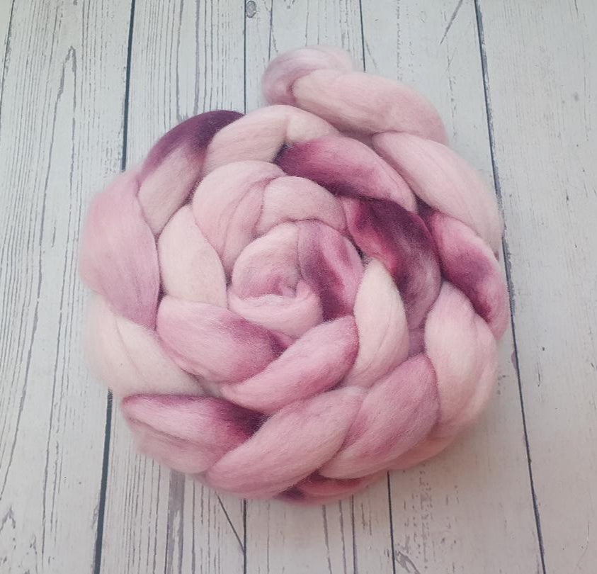 Hand Painted Roving Merino-Marnie