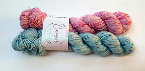 Pas De Deux 2x50g Swagman 4py/Fingering Sets 'OOAK & OOAK'