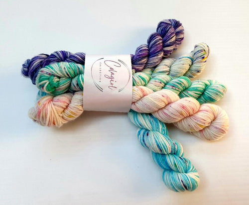 Ponytail Mini Skein Set 5x20g Swagman 4ply/Fingering  - #37