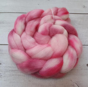 Hand Painted Roving South Australian Merino/Corriedale-Melody