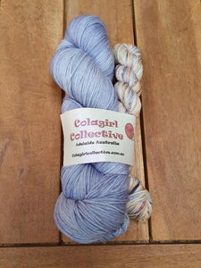 Sock Set Swagman 4ply/Fingering 'Bluebells & Outback Lagoon'