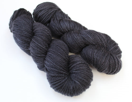 Mallee Merino 10ply/Worsted 'Blackerty Black'