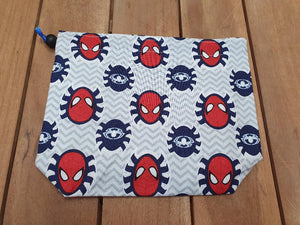 Project Bag Small Draw String 'Spiderman'